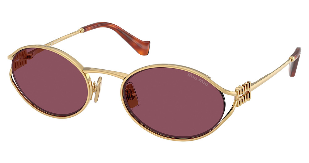 GOLD / DARK VIOLET