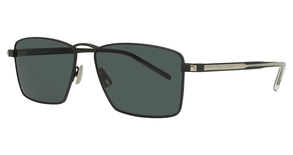 Saint Laurent SL 700 rectangle eyeglasses in Black