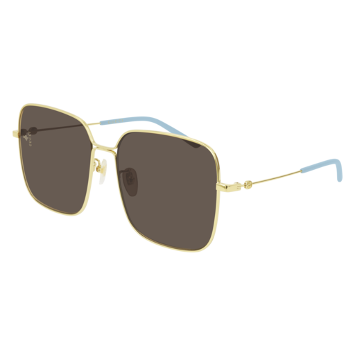 Gucci GG0443S square sunglasses in Gold