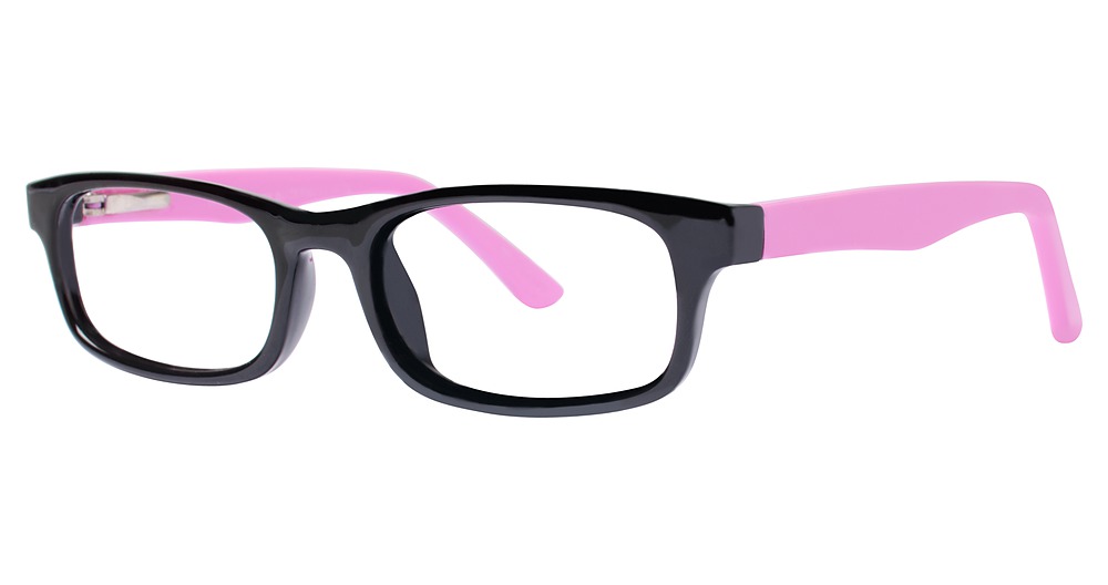 black/pink