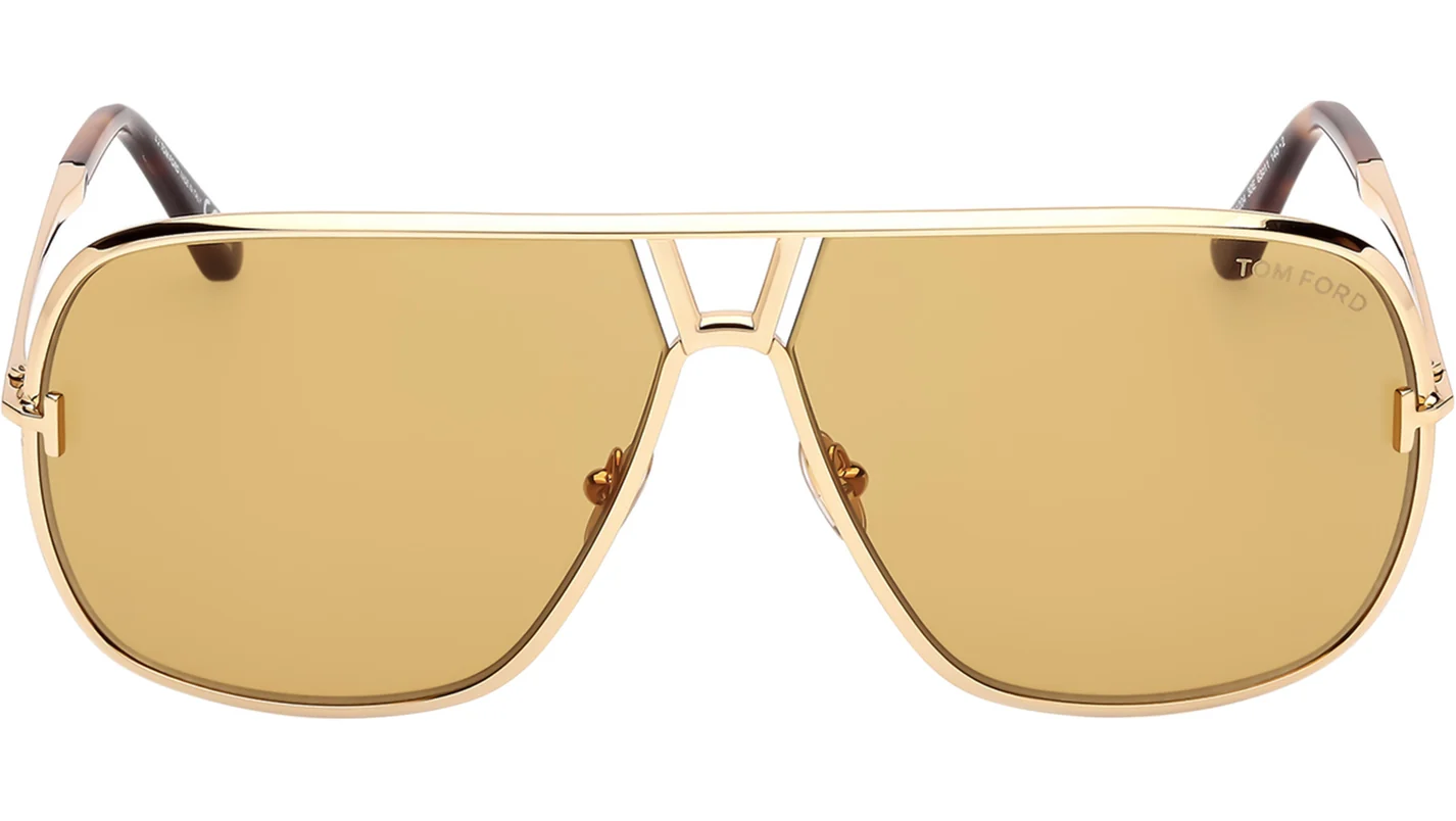 shiny deep gold / brown
