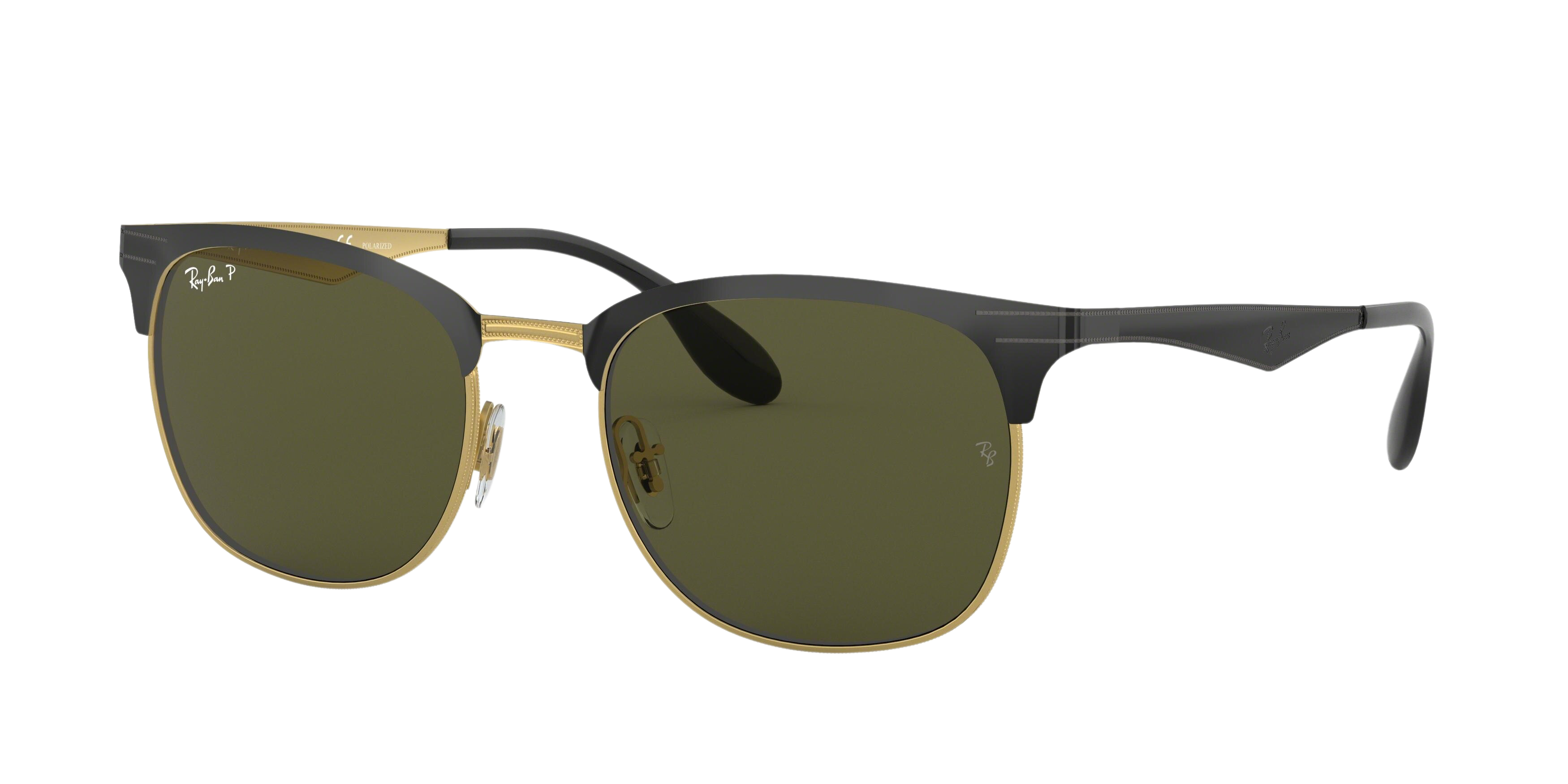 TOP SHINY BLACK ON GOLD