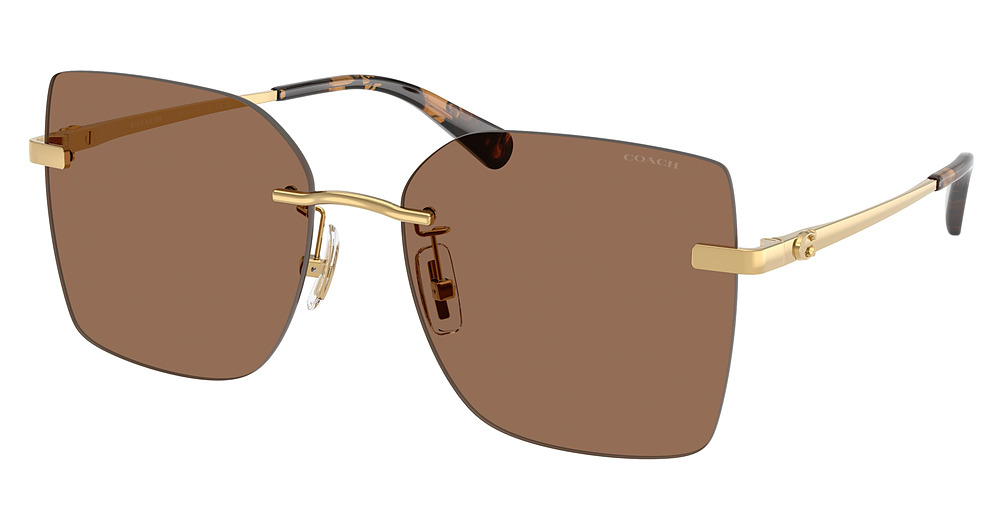 SHINY GOLD / BROWN SOLID