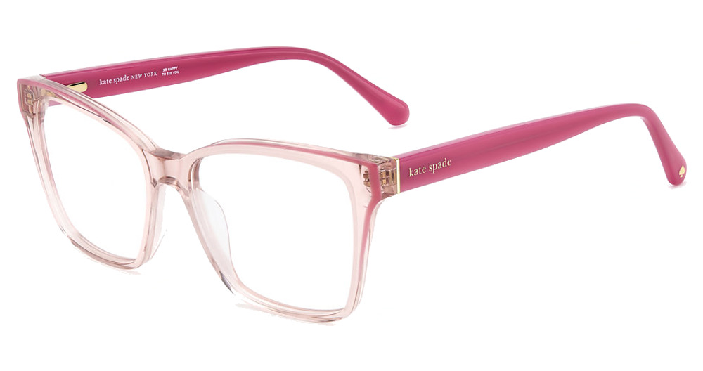 Kate Spade CLAUDIE/G/US cateye eyeglasses in Pink
