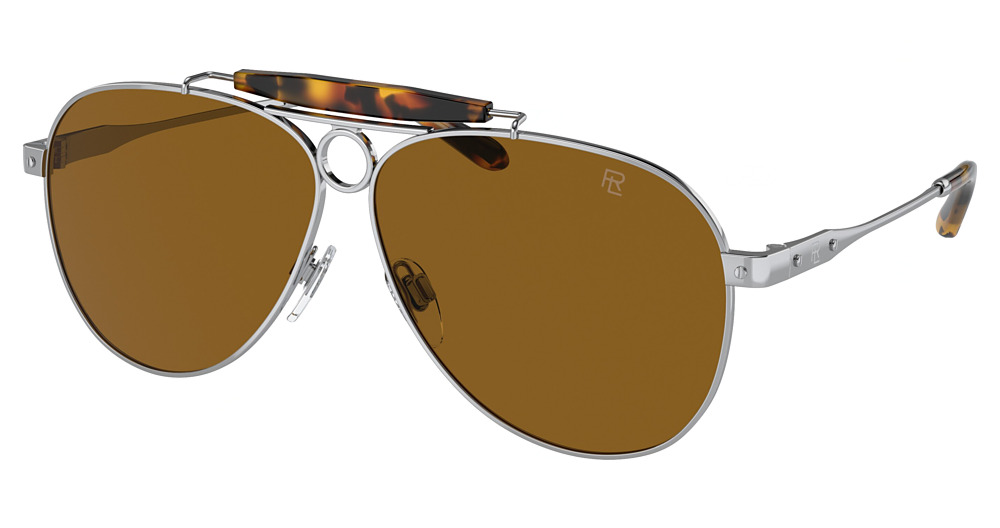 SILVER / BROWN