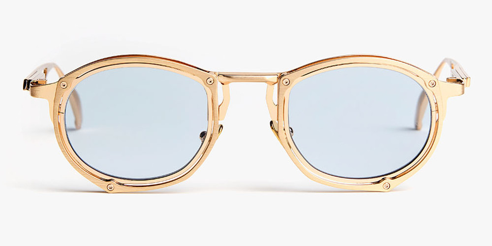 Brushed Light Gold & Polished Light Gold