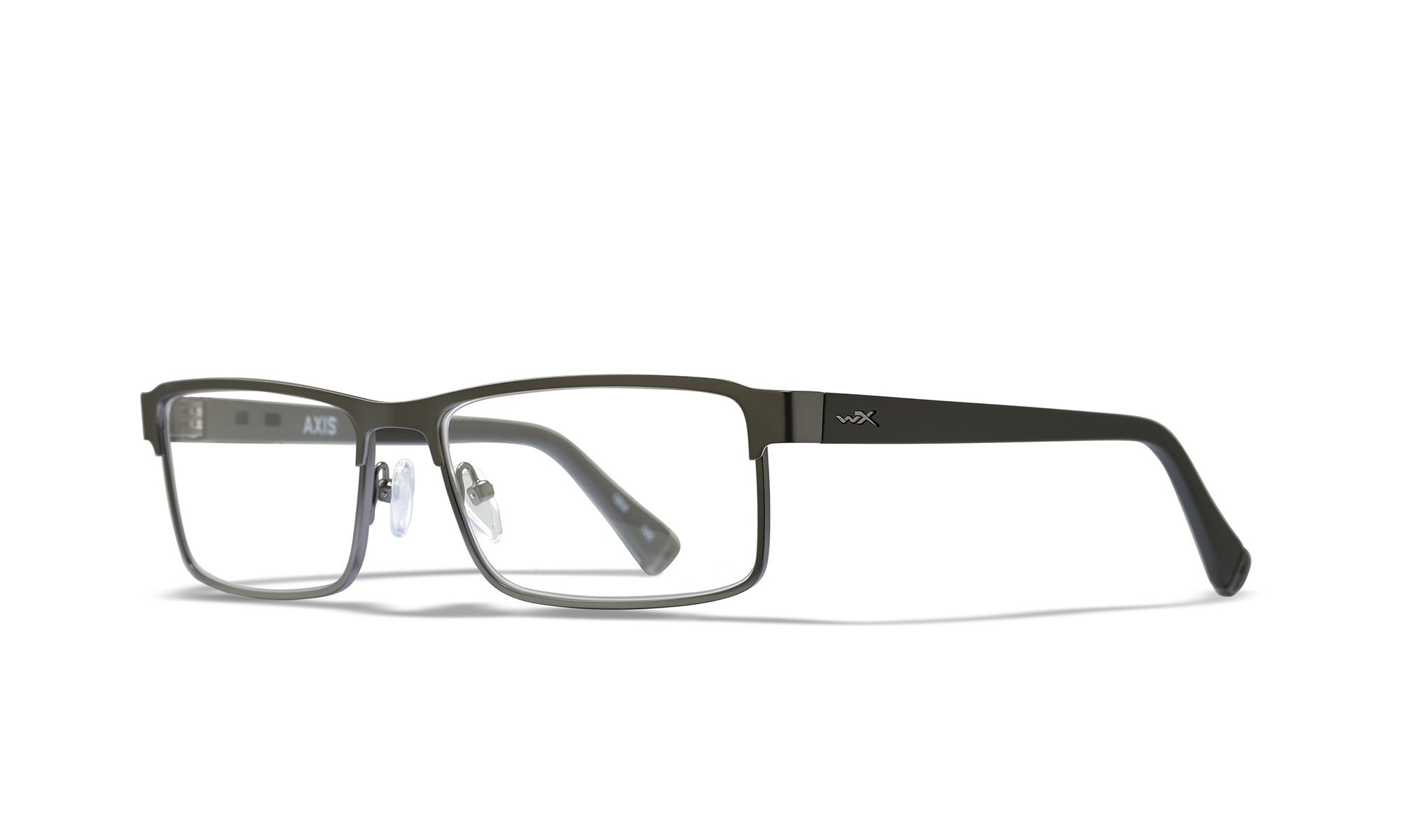 Dark Gunmetal with Matte Utility Green Temples