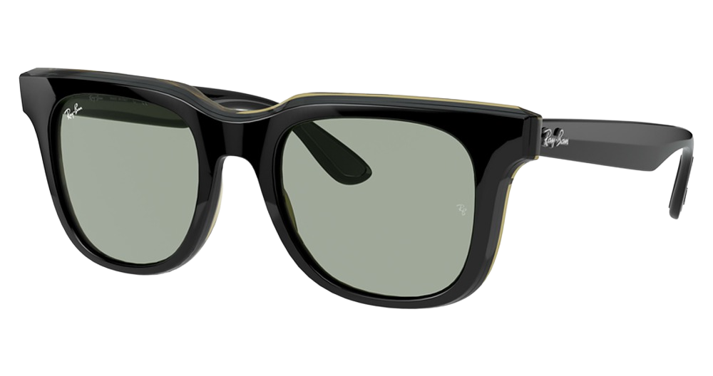 BLACK BLACK YELLOW / DARK GREEN