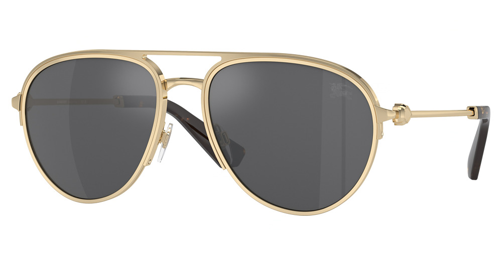 LIGHT GOLD / GREY MIRROR SILVER