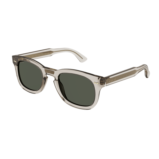 Gucci GG0182S round sunglasses in Brown Brown Green/Green