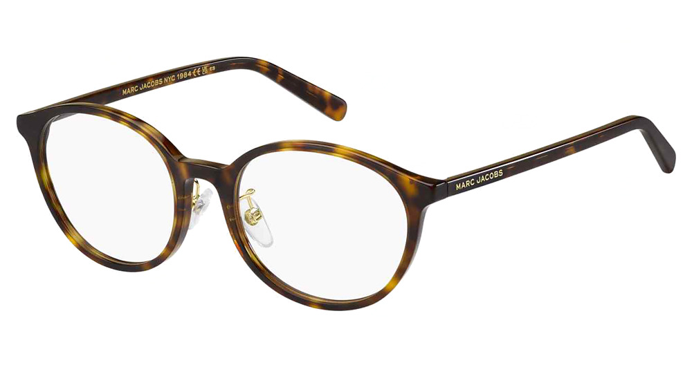 Marc Jacobs MARC 711/F round eyeglasses in Havana