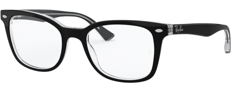 BLACK ON TRANSPARENT