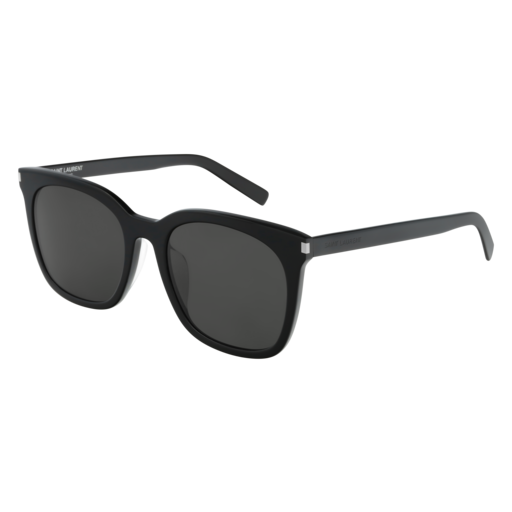 Saint Laurent SL 285/F SLIM rectangle sunglasses in Black