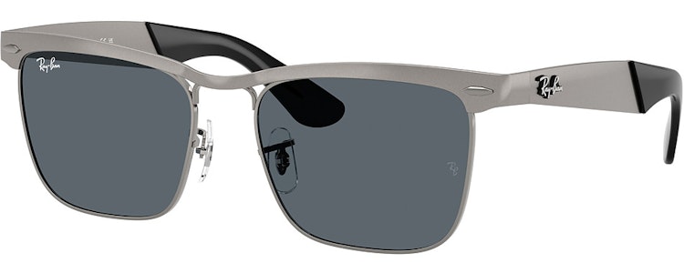 SANDBLASTED GUNMETAL ON / BLUE