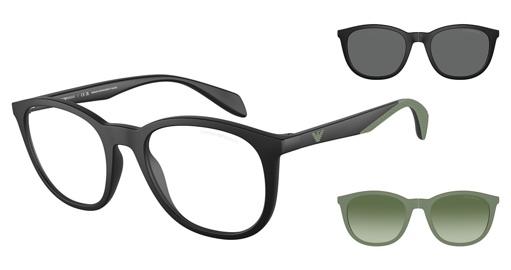 MATTE BLACK / CLEAR