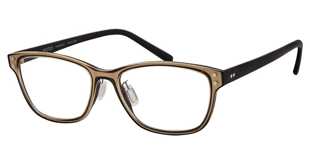 Modo 6606 round eyeglasses in Gold/Black