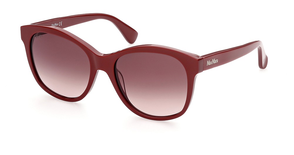 shiny red / gradient brown