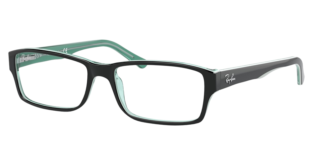 BLACK ON TRASPARENT GREE