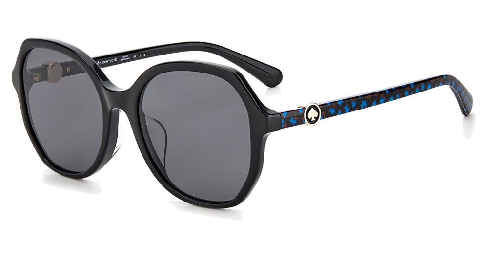 Kate Spade LOURDES/F/S sunglasses in Blackpink/Grey Polarized