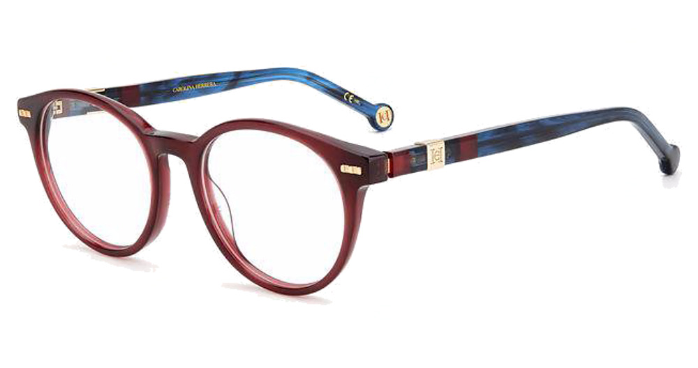 Carolina Herrera CH 0049 eyeglasses in Burgublue