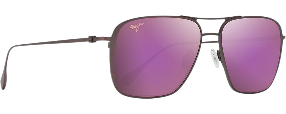 Matte Brushed Burgundy / MAUI Sunrise