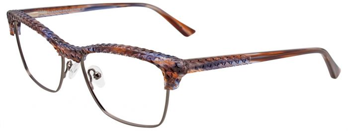 Marbled Brown & Dark Grey