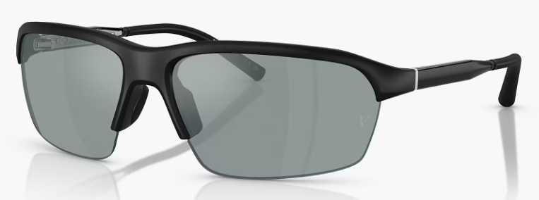 SEMI-MATTE BLACK / GREY POLAR FLASH MIRROR