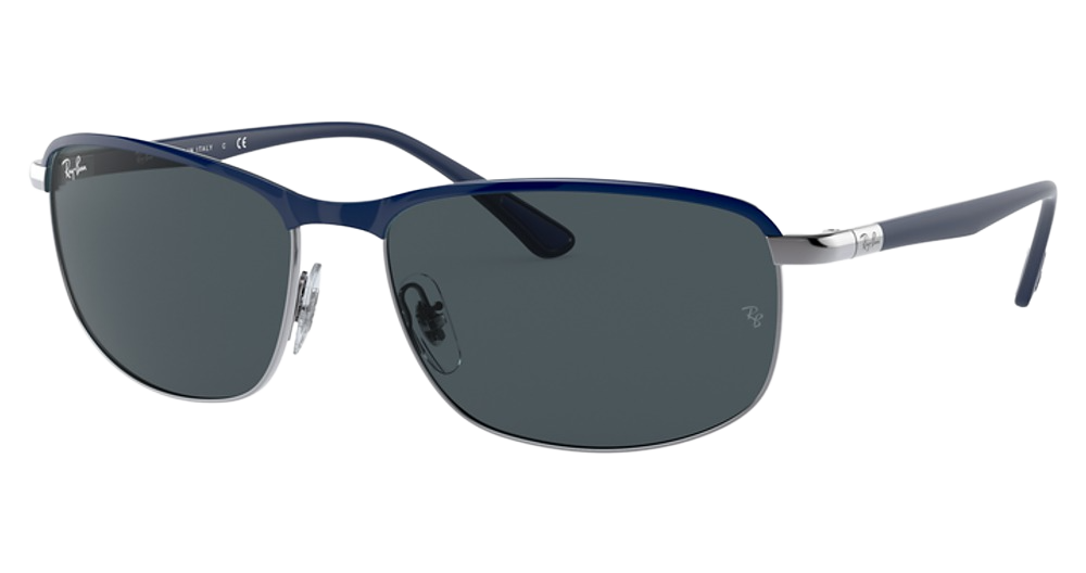 BLUE ON GUNMETAL / BLUE