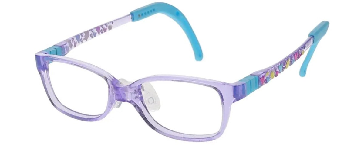 LILAC GLITTER TRANSPARENT