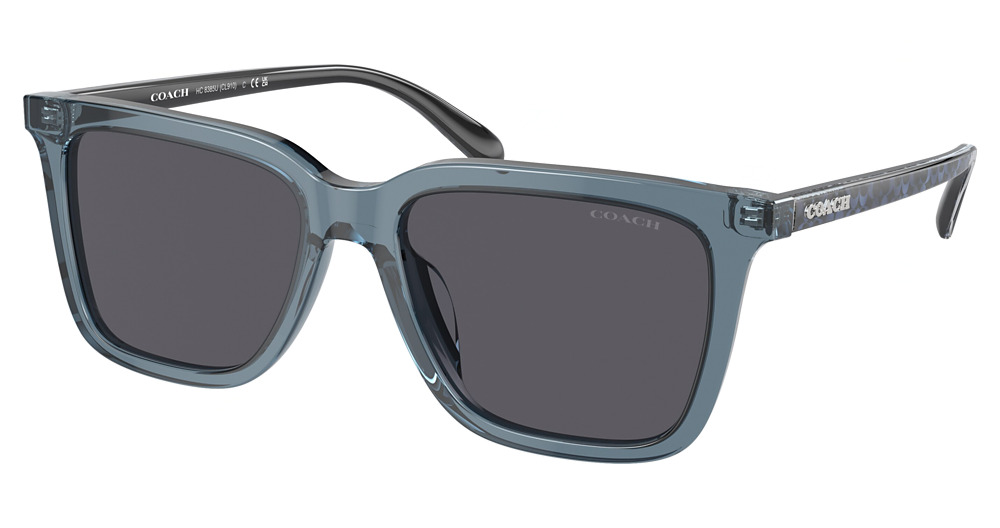 TRANSPARENT BLUE / BLUE SOLID