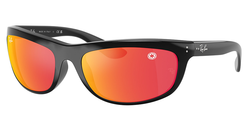 BLACK / GREY MIRROR RED