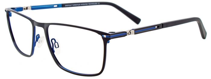 Satin Black & Blue