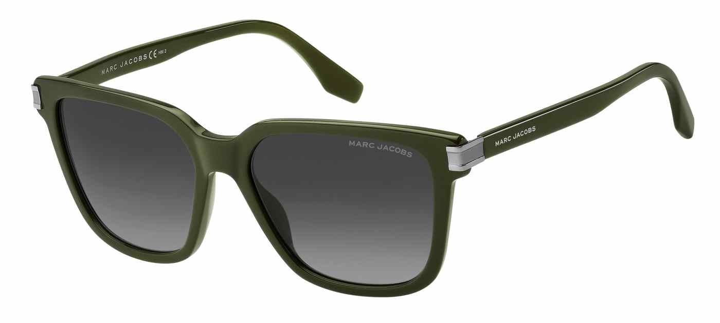 Marc Jacobs MARC 567/S square sunglasses in Green/Grey Shaded