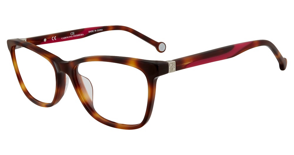 Carolina Herrera VHE771K cateye eyeglasses in Tortoise 0752