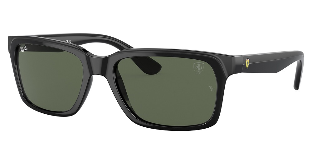 BLACK ON RUBBER BLACK / DARK GREEN