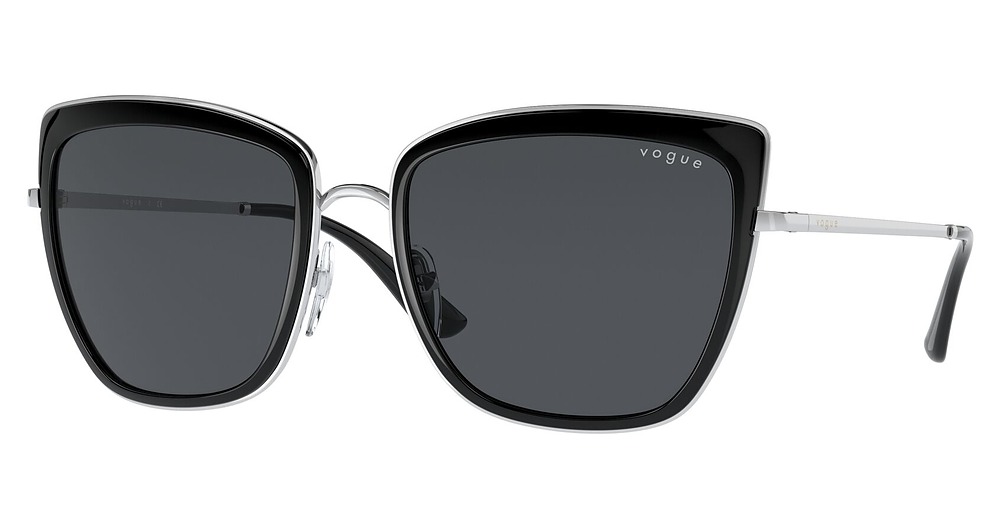 SILVER/BLACK / DARK GREY