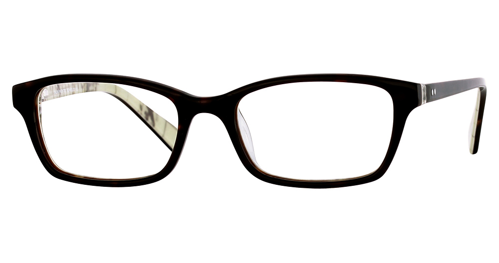 Dark Brown & Clear