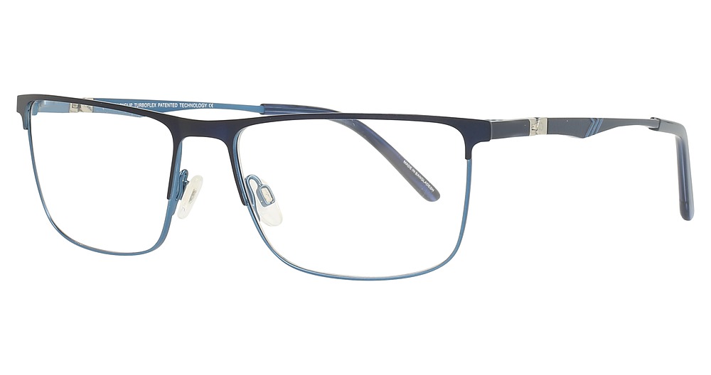 Navy Blue & Light Blue