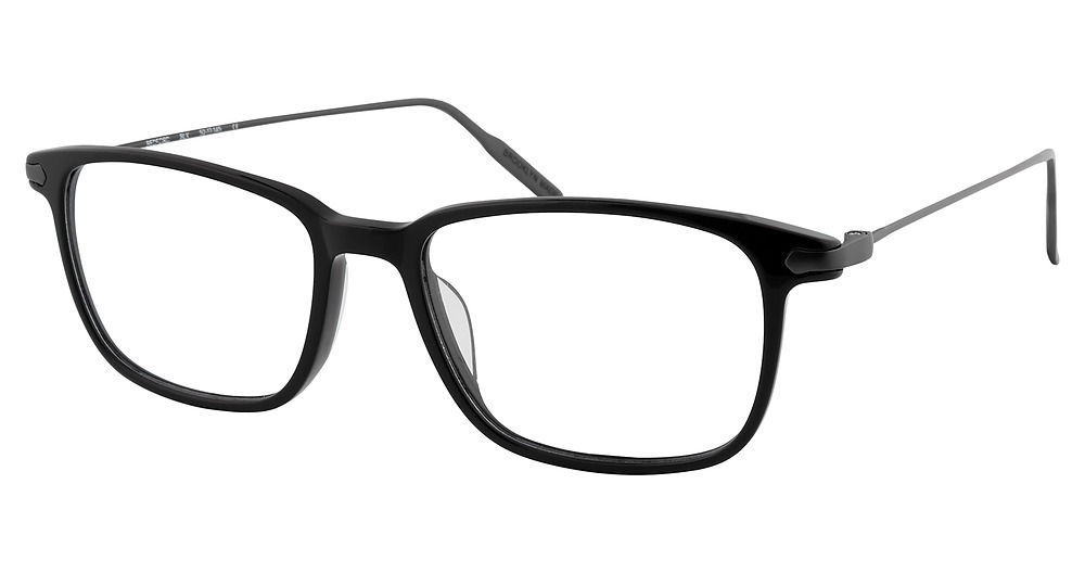 Modo Bedford rectangle eyeglasses in Black