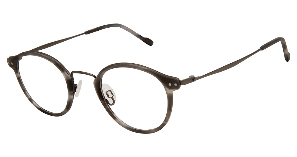 Grey horn/gunmetal