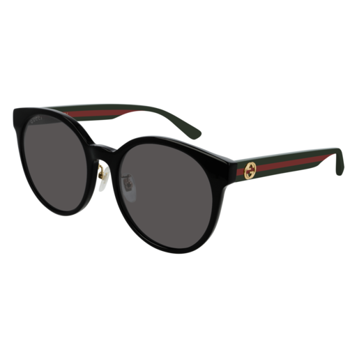 Gucci GG0416SK round sunglasses in Black