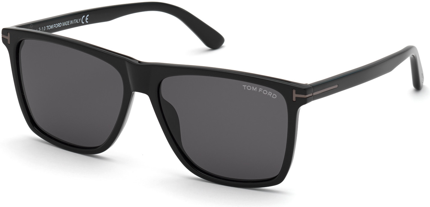 01A - Shiny Black / Smoke Lenses