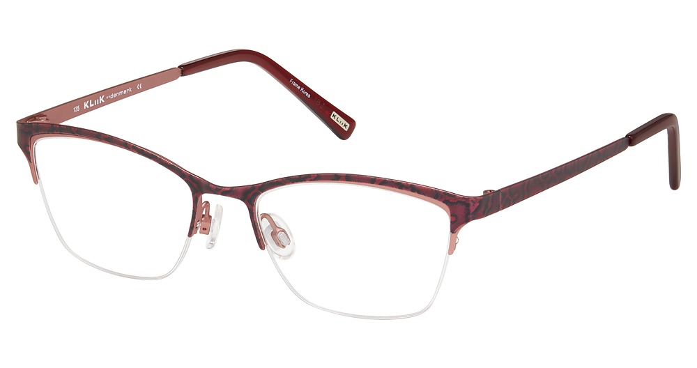Burgundy Snakeskin