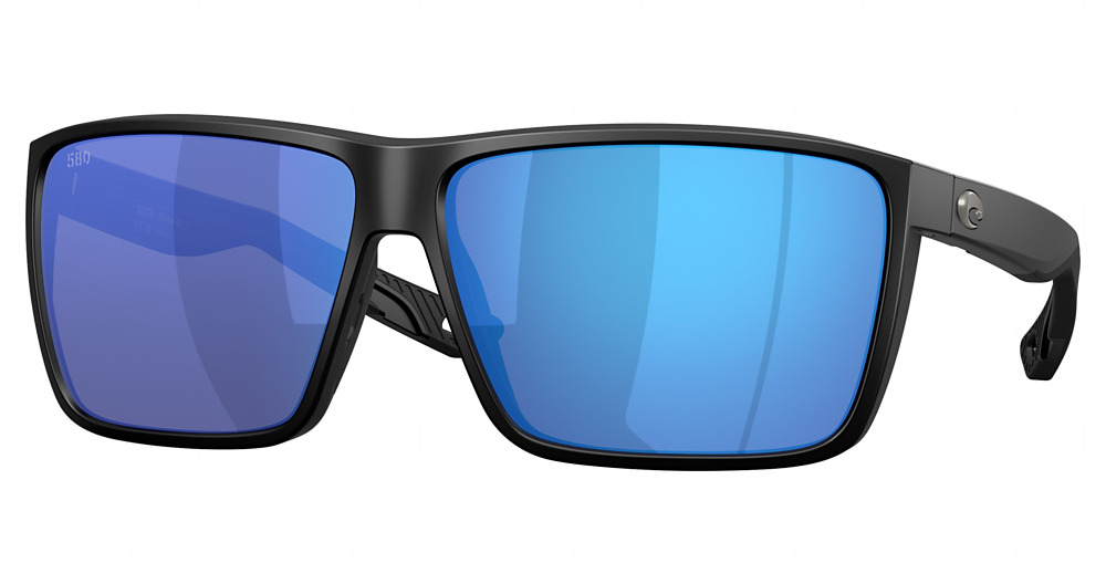 MATTE BLACK / BLUE MIRROR 580G