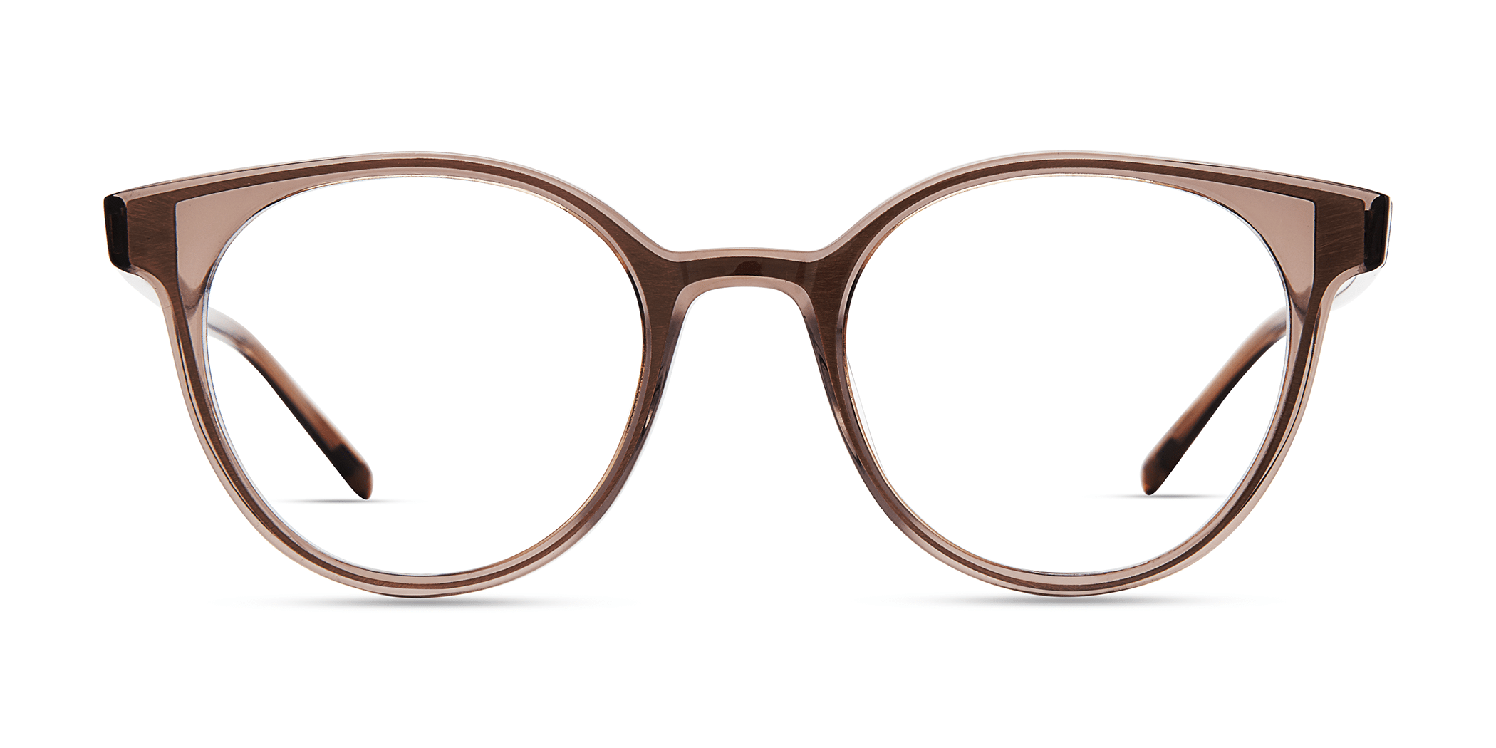 Modo 6622 cateye eyeglasses in Brown/Dark Blue