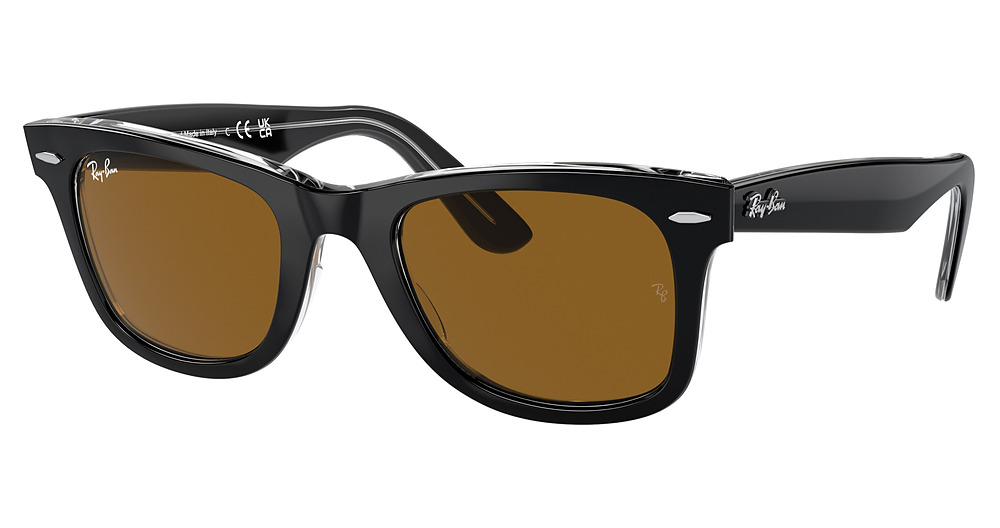 BLACK ON TRANSPARENT / BROWN