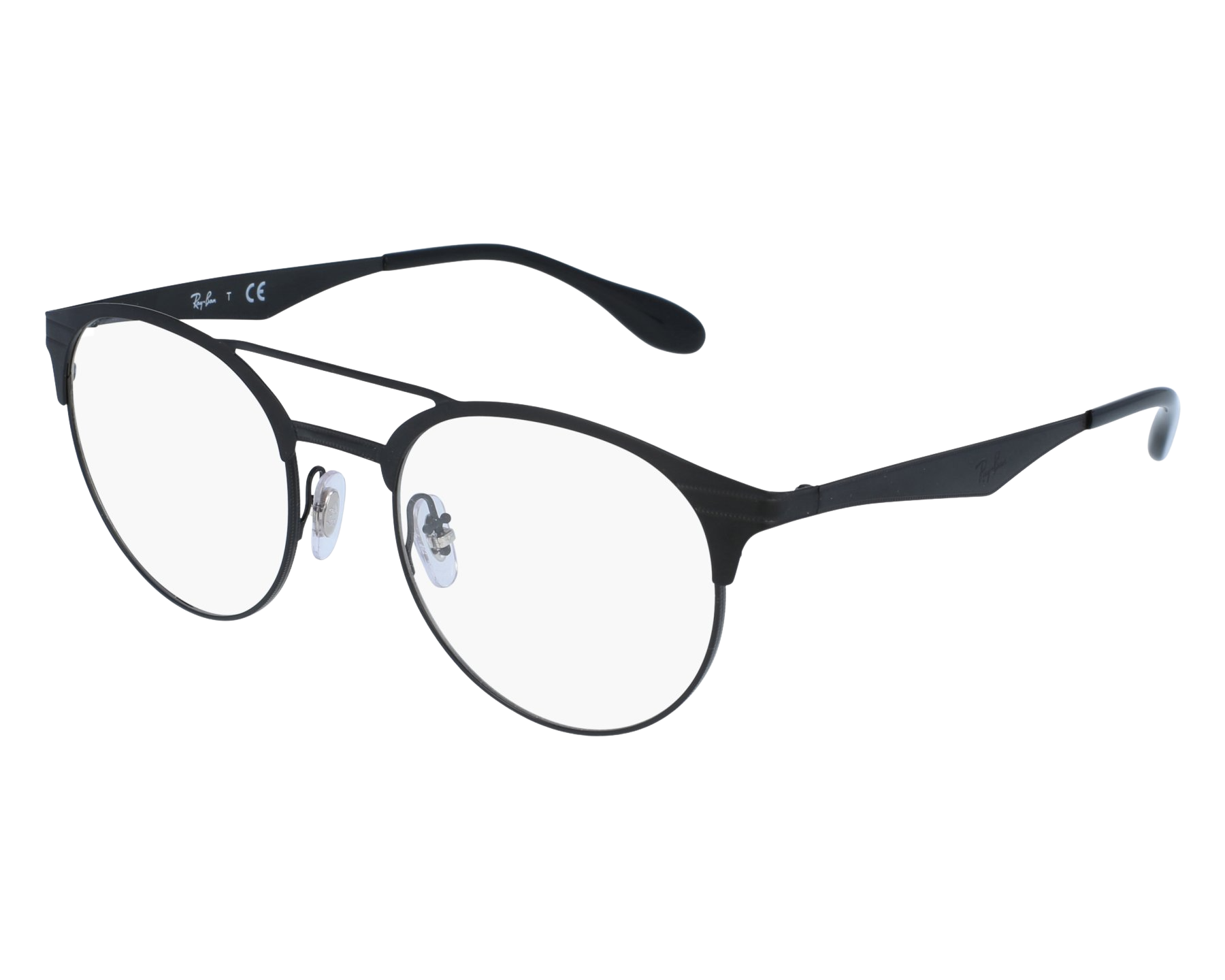 Ray-Ban RB3545 aviator eyeglasses in Black