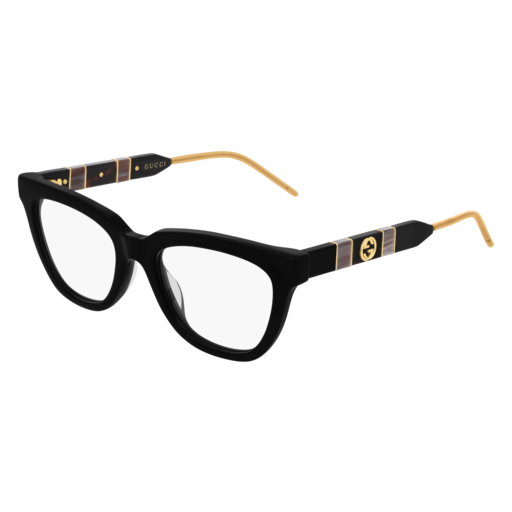 Gucci GG0601O rectangle sunglasses in Black