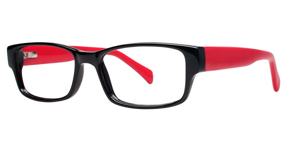 black/red