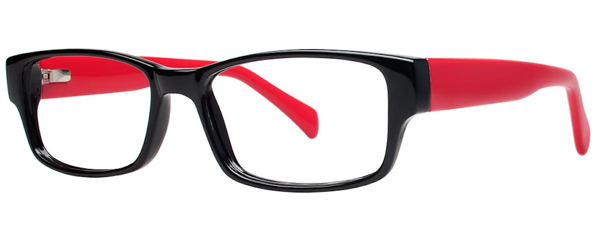 black/red